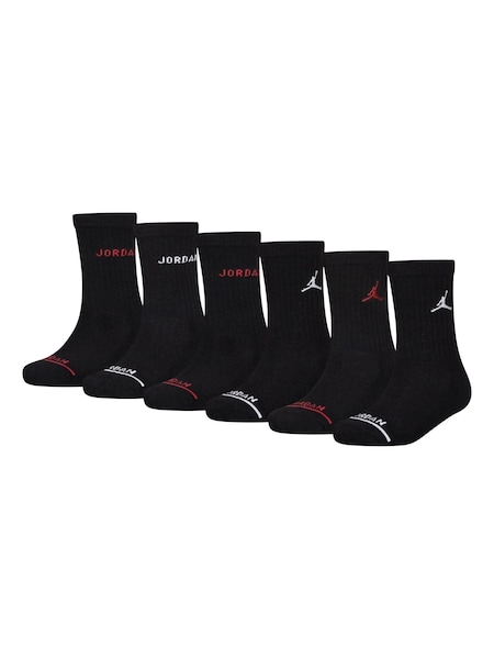 Jordan Legend Crew 6 Pack Black Socks (H91133) | €21