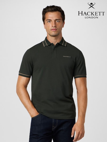 Hackett Golf Manor Tipped Polo Shirt (H91221) | € 156