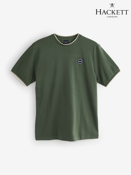 Hackett Sport Rubber Badge T-Shirt (H91236) | 371 QAR