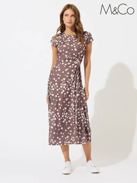 M&Co Twist Front Dress (H91656) | R$ 385