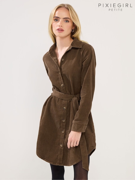 PixieGirl Petite Cord Shirt Dress (H91664) | 64 €