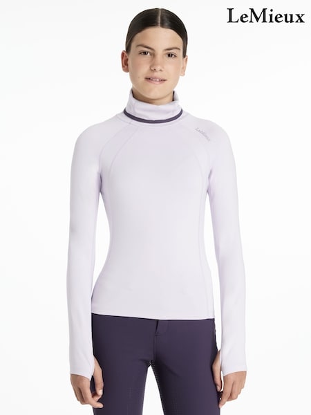 LeMieux Young Rider Savannah Snood Mesh Base Layer Lilac (H91708) | €50