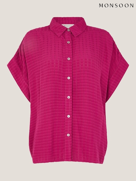 Monsoon Pink Paige Slouchy Shirt (H91735) | €69