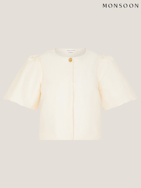 Monsoon Anne Puff Sleeve Jacket (H91758) | 99 €