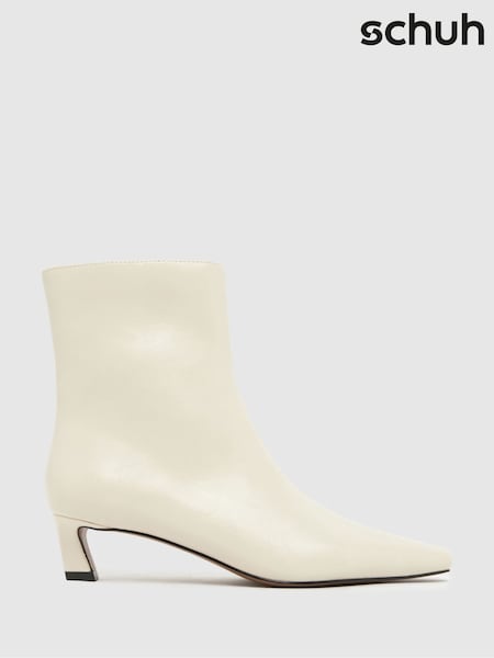 Branco - Schuh Bexley Kitten Boots (H91824) | R$ 445