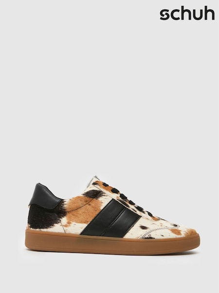Schuh Miley Leather Lace Up Trainers (H91828) | €73