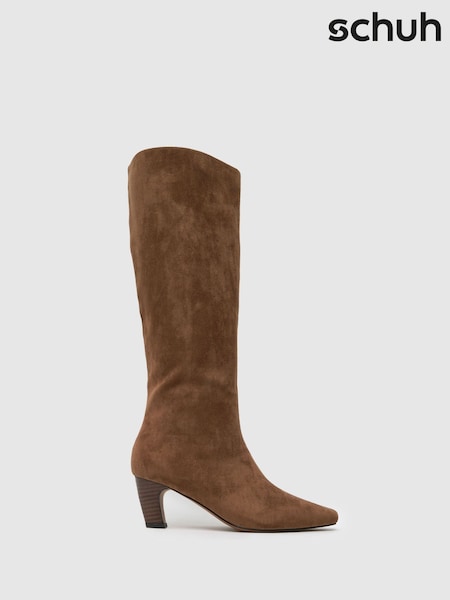 Preto black - Schuh Delia Knee High Black Boots (H91848) | R$ 640