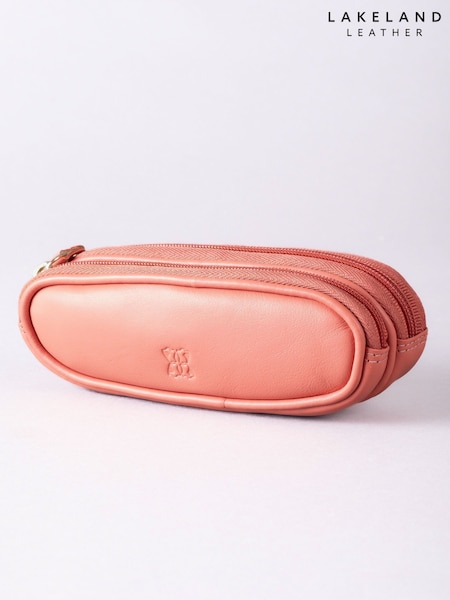 Lakeland Leather Orange Glasses Case (H91999) | €26
