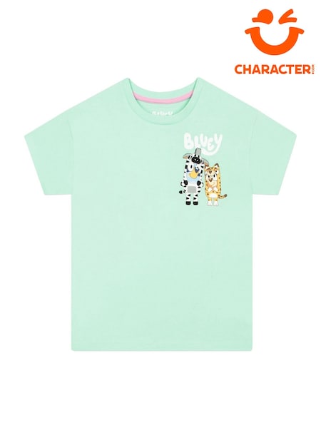 Character Green Bluey And Bingo Animal Print Costume T-Shirt (H92028) | €15.50