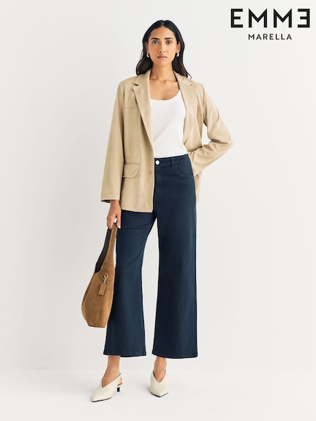 Emme by Marella Blue Emmhobby Trousers (H92134) | PKR 57,360