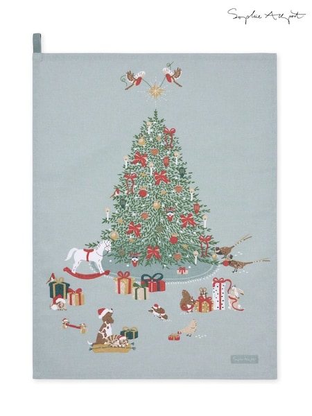 Sophie Allport Cosy Christmas Scene Tea Towel (H92403) | 22 €
