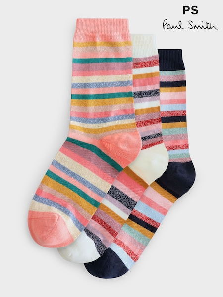 PS Paul Smith Multi Stripe Socks 3 Pack (H92458) | 94 €