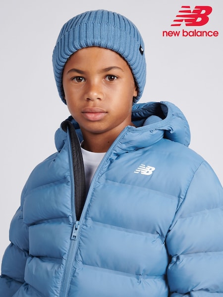 New Balance Shoreline Blue Tab Beanie Hat (H92471) | €21