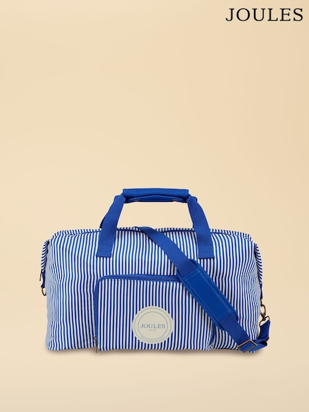 Joules Ticking Stripe Packaway Duffle (H92642) | €66