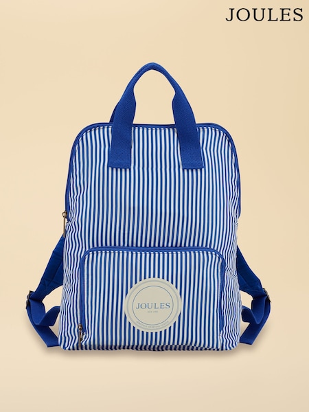 Joules Ticking Stripe Packaway Backpack (H92644) | €46