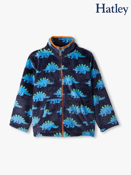 Stegosaurus Fuzzy Fleece Zip-Up Jacket (H92762) | €50