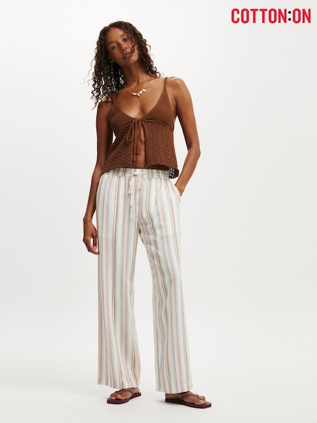 Cotton On Orange Haven Wide Leg Trousers (H92768) | R$ 295
