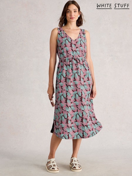 White Stuff Pink Heidi Jersey Dress (H92823) | €69