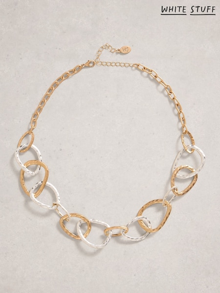 White Stuff Metallic Link Necklaces (H92850) | €41