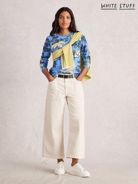 White Stuff Clara Long Sleeve T-Shirt (H92866) | R$ 345