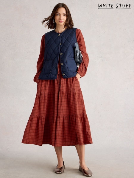 White Stuff Red Tasha Midi Dress (H92896) | €134
