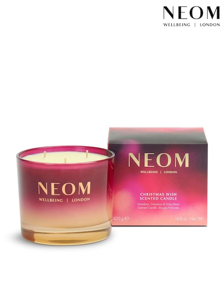 NEOM Christmas Wish 3 Wick Candle 420g (H92899) | €76