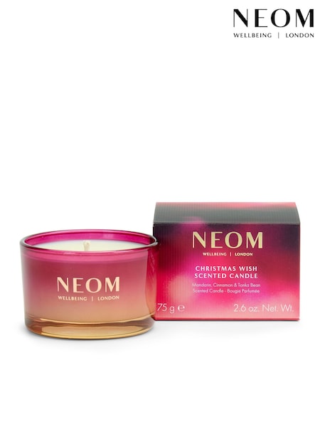 NEOM Christmas Wish Travel Candle 75g (H92902) | €27