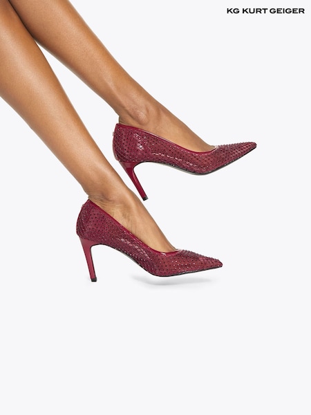 KG Kurt Geiger Red Flat Pumps (H92990) | €118