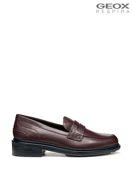 أحمر - Geox D Walk Pleasure F Moccasins (H93060) | ‏688 ر.ق.