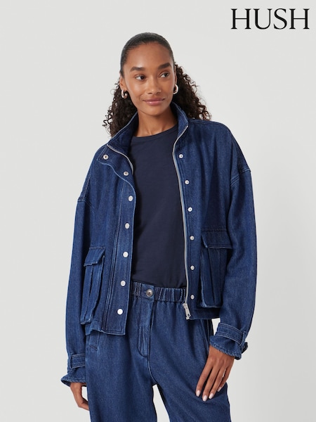 Hush Supersoft Denim Melinda Jacket (H93187) | R$ 1.185