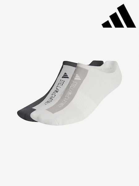 adidas Stella McCartney Low Socks 3 Pack (H93474) | R$ 225