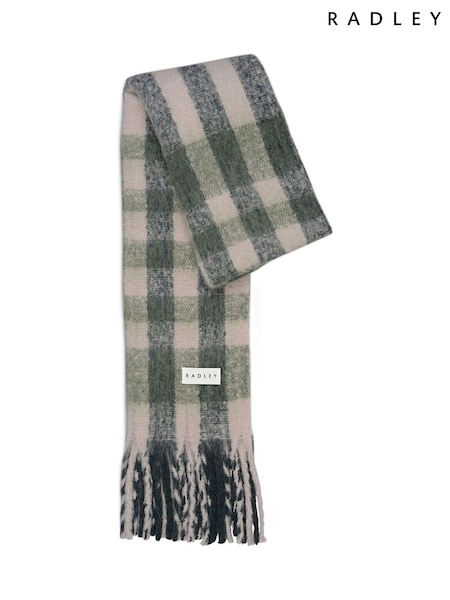 Radley Check Brown Scarf (H93529) | R$ 585