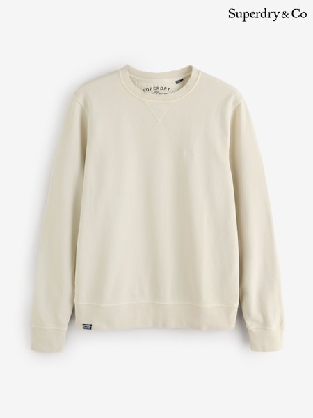 Superdry Cream Essentials Sweat Top (H94021) | kr886