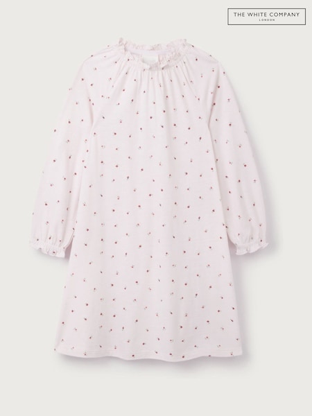 The White Company Pink Ines Floral Nightie (H94048) | AED175