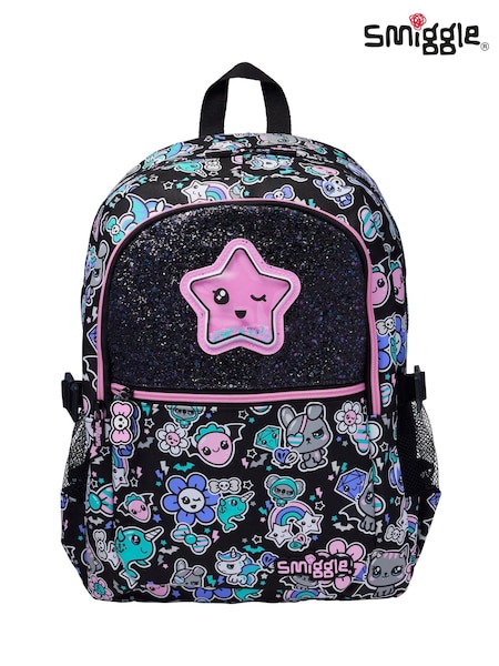 Smiggle Black Trailblazer Oblong Attach ID Lunchbox (H94293) | €20