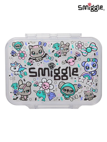 Smiggle Black Trailblazer Medium Bento Lunchbox (H94294) | €36