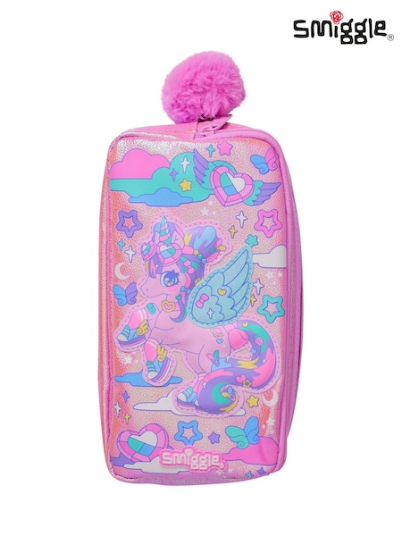 Smiggle Pink Trailblazer Character Pocket Pencil Case (H94298) | €20