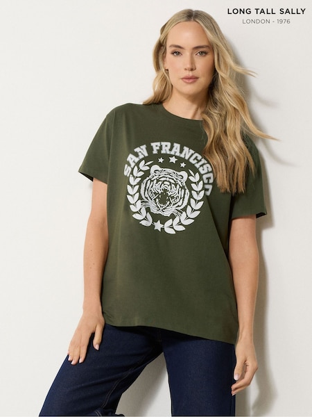 Long Tall Sally Oversized San Franciso T-Shirt (H94608) | R$ 195