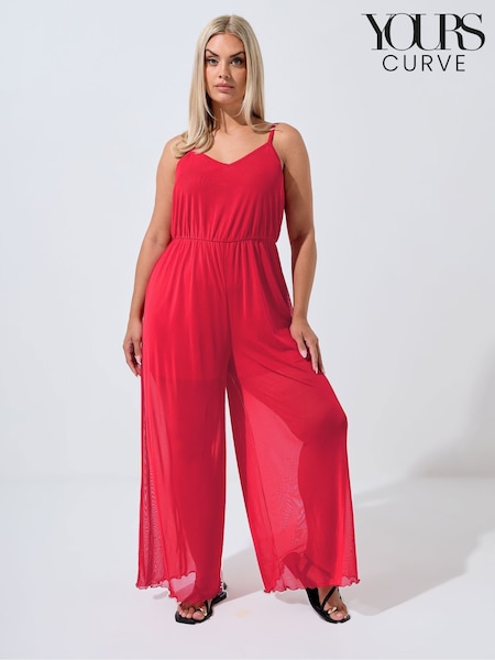 Yours Curve Limited Mesh Jumpsuit (H94631) | € 41