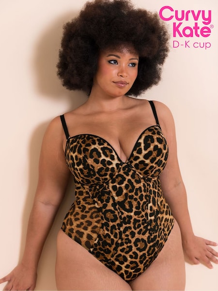 Curvy Kate Animal Icon Plunge Strapless Multiway Padded Body (H94777) | R$ 700