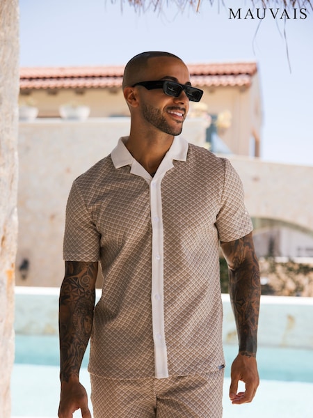 MAUVAIS Natural Salerno Shirt (H94894) | €69