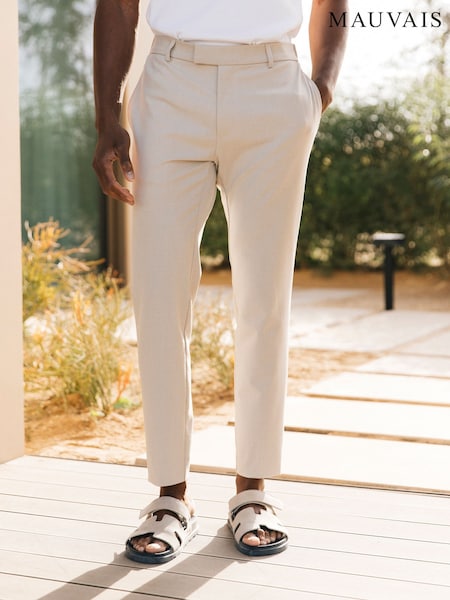 Cinza - MAUVAIS Aster Tailored Stretch Trousers (H94911) | R$ 485
