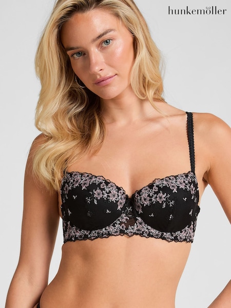 Hunkemoller Chloe Padded Underwired Black Bra (H95004) | 48 €