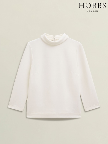 Slonovina - Hobbs Nina Satin Blouse (H95068) | € 78