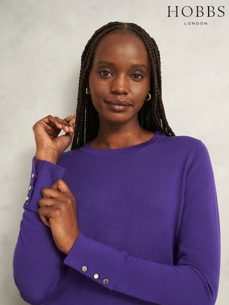 Roxa - Hobbs Penny Jumper (H95071) | R$ 740