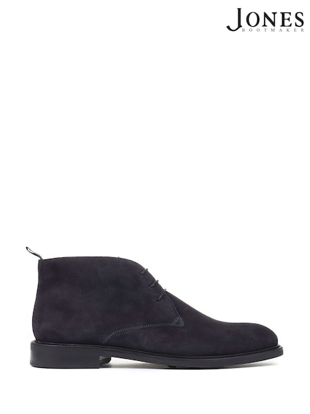 Albastru - Ghete și cizme chukka din piele întoarsă Jones Bootmaker Deacon (H95204) | 894 LEI