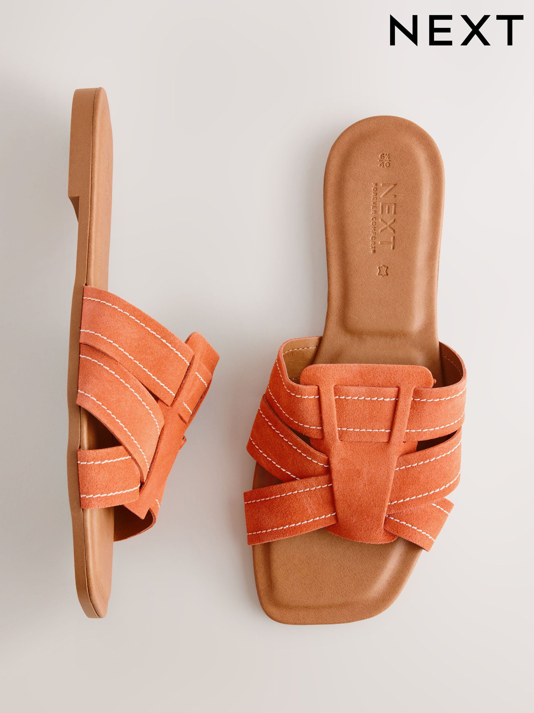 Women's Orange Sandals | Next Official Site