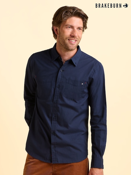 Brakeburn Blue Yetminster Shirt (H95464) | €69