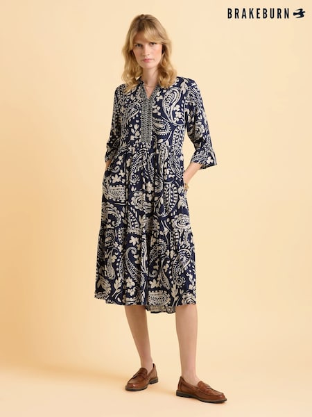 Brakeburn Blue Blizzard Dress (H95507) | € 125