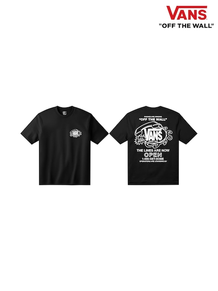 Vans Black Hot Lines T-Shirt (H95707) | €45